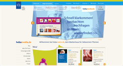 Desktop Screenshot of hebamedia.de